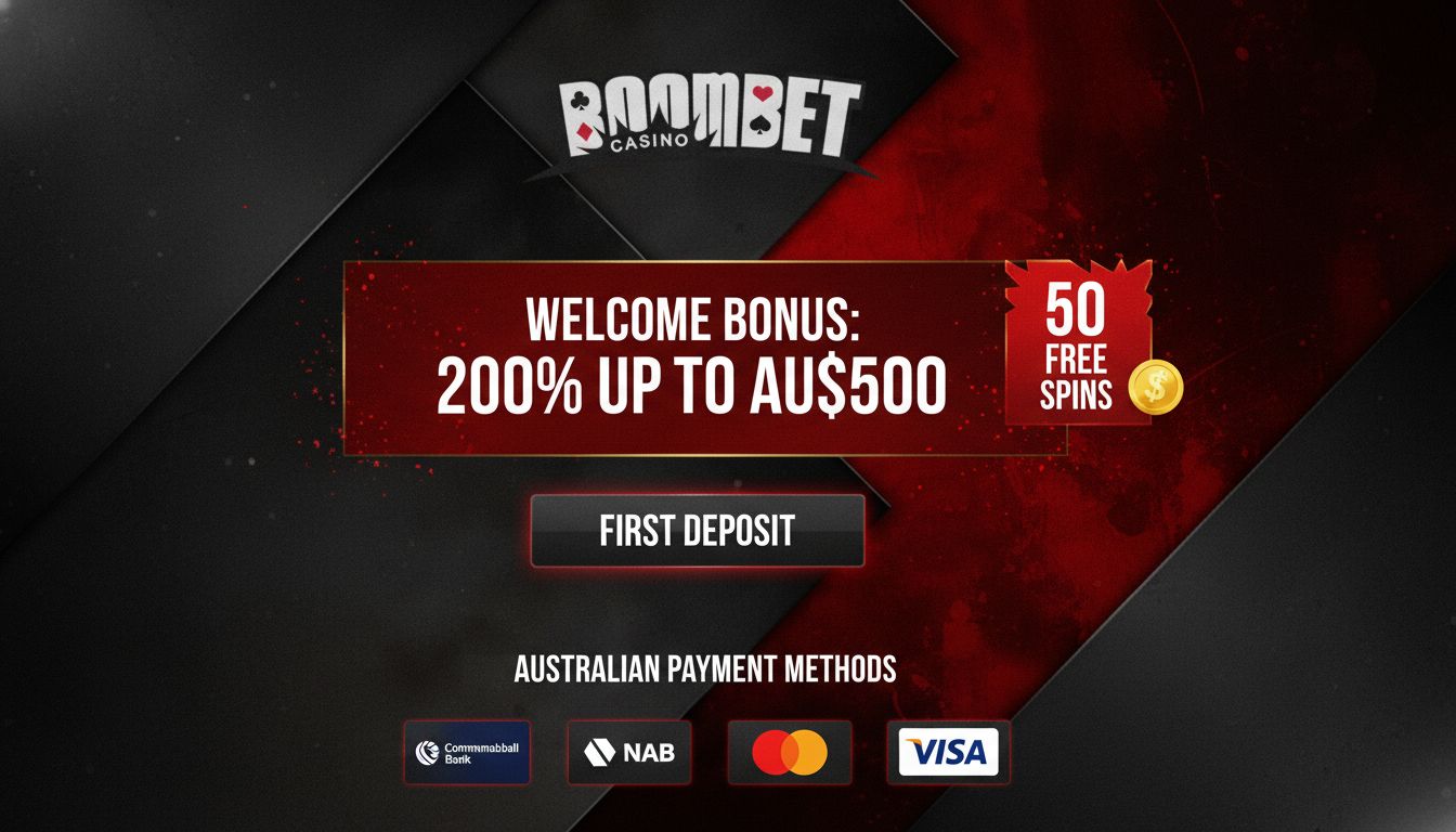 Graphic showing a deposit, a huge bonus match, and free spins for welcome deal