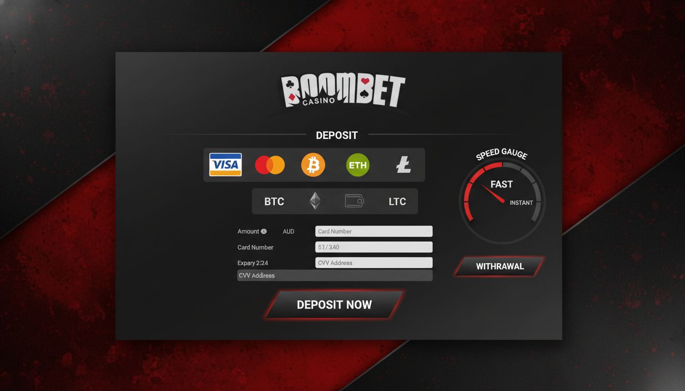 Payment methods icons around cash flow, AUD symbol, withdrawal screen image